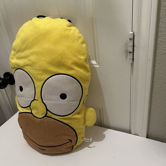 The Simpsons Plush 20" HOMER SIMPSON FACE PILLOW - Picture 5 of 11